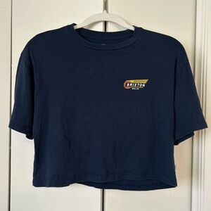 Brixton Women’s Navy Crop XS